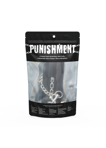 Наручники Crystal Detail Handcuffs – Black Punishment (331149234)