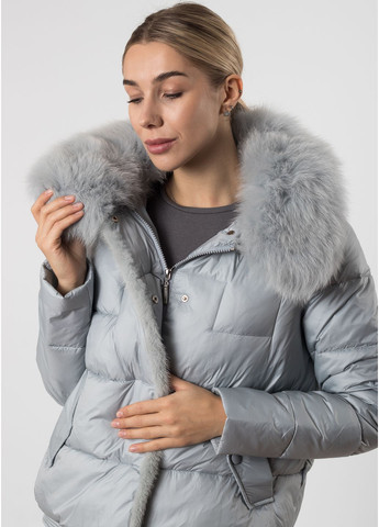 Блакитний зимній Пуховик Monte Cervino