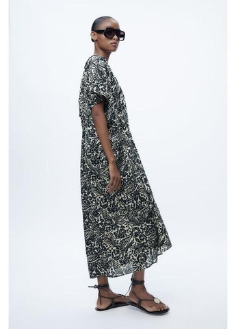 Комбінована сукня 5107/243 Zara