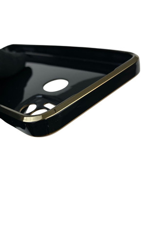 Чехол для Spark 7 Go KF6m с кольцом MagSafe с золотой окантовкой на техно спарк 7 го черный gs1 Tecno (366232270)