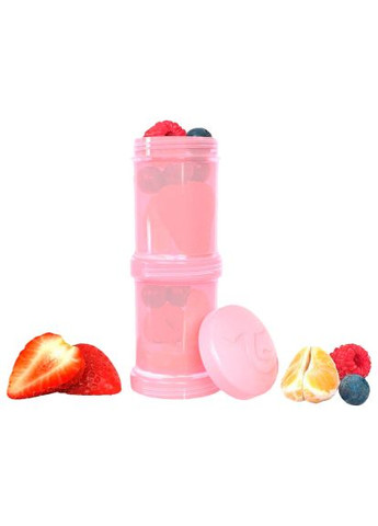 Контейнер для хранения продуктов 2шт 100мл, 78303 светло-розовая (69849) Twistshake 2шт 100мл, 78303 світло-рожева (366067216)