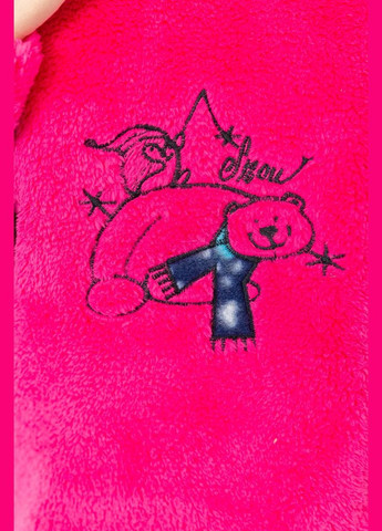 Рожева зимня піжама жіноча махра, колір рожевий, Ager