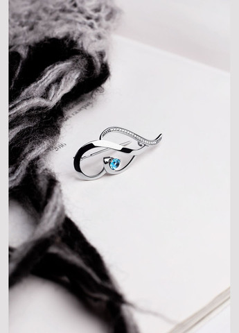 Срібна брошка (9528) IRIJ (340334230)