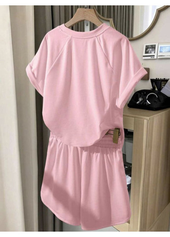 Женский легкий костюм Двойка шорты и футболка Україна (349821625)