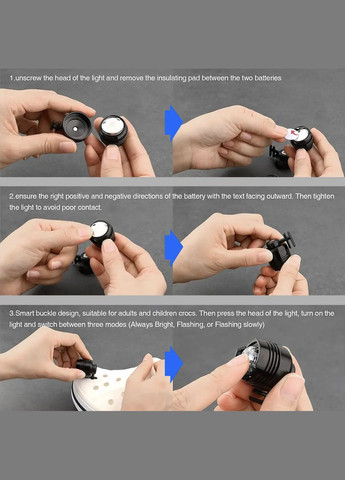 Джибітси прикраси для взуття кроксів сабо JIBBITZ Ліхтарик (Срібний) UA3D (303207527)