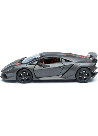 Автомодель Lamborghini Sesto Elemento, 1:24, серый металлик Bburago 18-21061 (328401806)