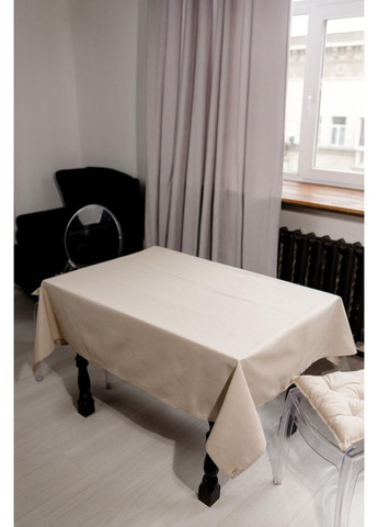 Скатертина на стіл RINO 120х134 см Бежевий Прованс (378180434)