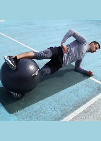Мяч для фитнеса (фитбол) PS-4012 Ø65 cm PRO Gymball Black Power System (316353446)