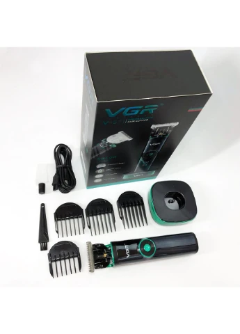 Машинка для стрижки волосся з професійними ножами Бездротова машинка для стрижки дому AZ-63 VGR (401683891)