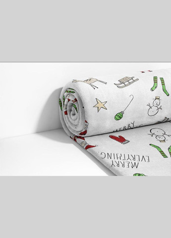 Плед новорічний Полуторний 150х200 (П4К-lel-ng-pled-005) Lelit (316230506)