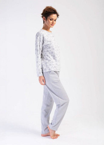 Сіра зимня піжама жіноча Vienetta