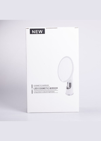 Дзеркало косметичне 18,5х10х29 см з підсвічуванням Рожеве HP-10-1AP Yiwu (325922746)