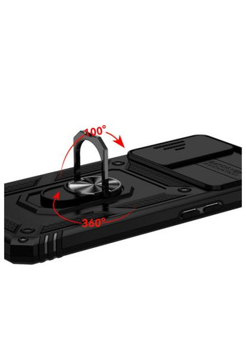 Чохол до мобільного телефона (709095) BeCover Military Motorola Moto G72 Black (364495863)