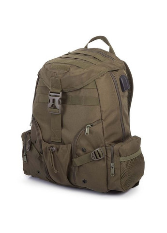 Рюкзак тактический трехдневный штурмовой SILVER Pro (нейлон, оксфорд, р-р 44x30x15см, 20л, Оливковый) (TY-03_Оливковый) SILVER KNIGHT (361436419)