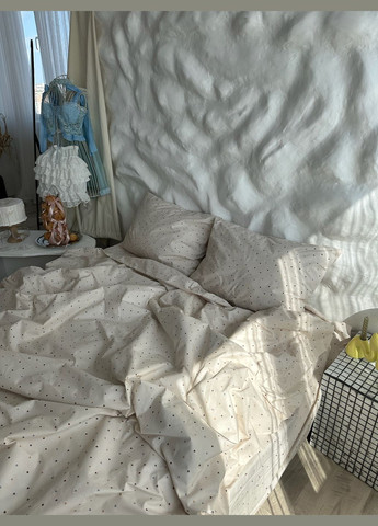 Постільна білизна Євро IN.HOME_UA Ранфорс Сердечко (330777669)