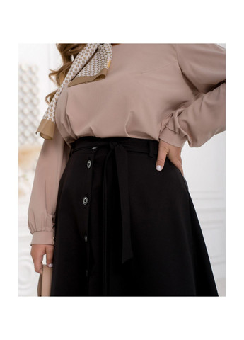 Черная повседневная юбка Liton