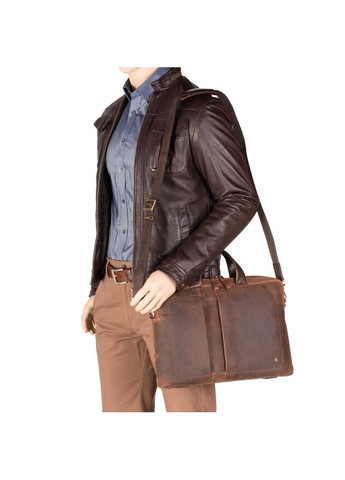 Коричнева вінтажна сумка під MacBook TC76 TAN Octo 13 Visconti (303830943)
