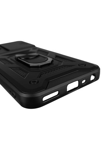 Чохол для C35 броньований з кільцем зі шторкою на камеру на реалмі с35 чорний rg1 Realme (366021095)