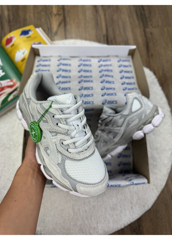 КРОСІВКИ ЖІНОЧІ ASICS GEL-NYC GREY WHITE АСІКС ГЕЛЬ НЮК No Brand сірі демісезони (369388864)