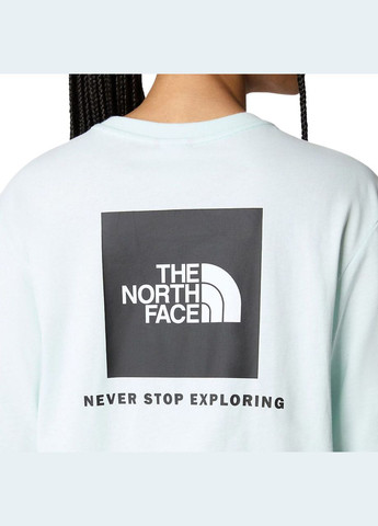 Голубая демисезон футболка redboх nf0a4m5qlv51 The North Face