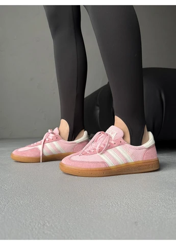 Рожеві літні кросівки adidas spezial velvet pink адідас спеціал рожеві No Brand