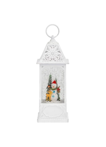 Новогодний фонарь с подсветкой и музыкой Новогодняя сказка 31,5 см 19240-004 No Brand (360890123)