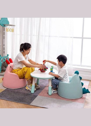 Детское кресло-пуфик M 5721 Rabbit Розовый зайчик Bambi (327216702)