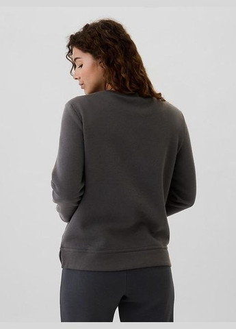 Сірий світшот жіночий relaxed logo Gap (322811049)