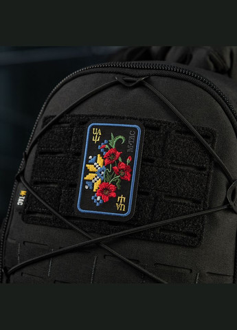 Нашивка Орнамент Мак (вышивка) Black/Yellow/Blue M-TAC (315047999)