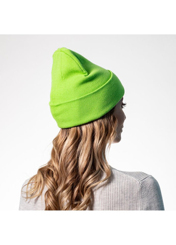 Шапка біні жіноча віскоза зелена RUTH LuckyLOOK 977-779 (322793123)