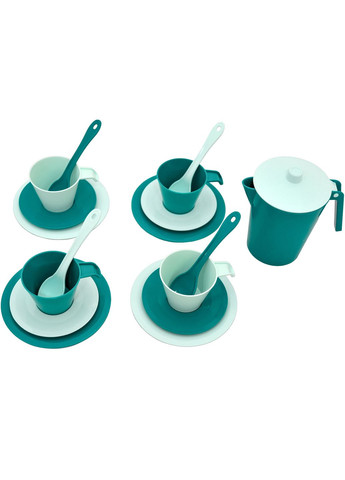 Набор посуды Relax, 17 элементов, бирюзовый () Tigres 39894 (328398903)