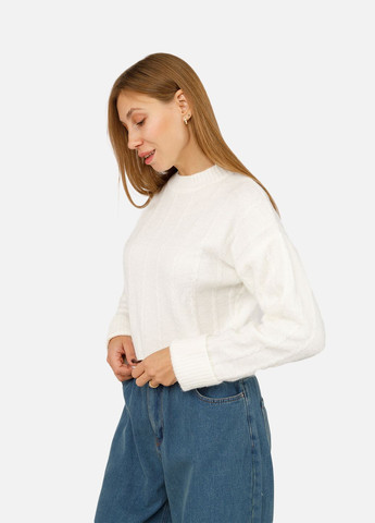 Женский джемпер цвет молочный CB-00262469 Mixray (307839911)