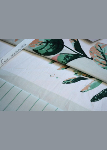 Постельное белье Exclusive Satin 200×220 см Vicanze Yesil Prima Casa (318381860)