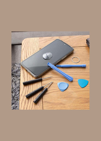 Набор отверток для ремонта мобильного телефона, медиаторы, лопатки, присоска 13 шт. No Brand (322566845)