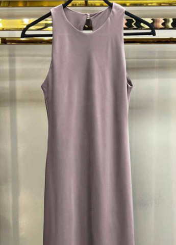 Кавова ділова, повсякденний шовкова сукня-майка сукня-майка Tik-Tak однотонна