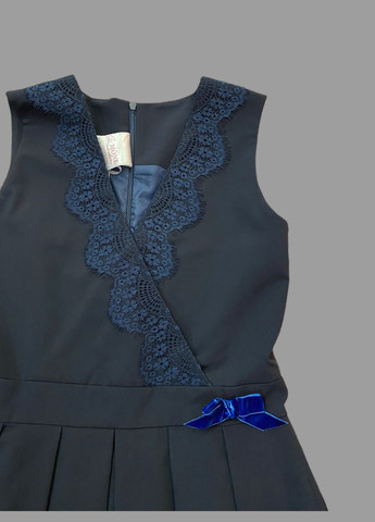 Шкільний сарафан синій для дівчинки Mone (336897998)