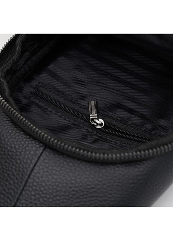 Мужской кожаный рюкзак через плечо K1616D-black Borsa Leather (366343723)