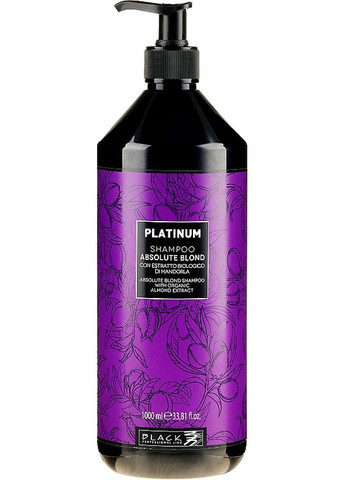 Шампунь для осветленных волос Platinum Absolute Blond Shampoo 300ml (580413-75117) Black Professional Line (368605152)