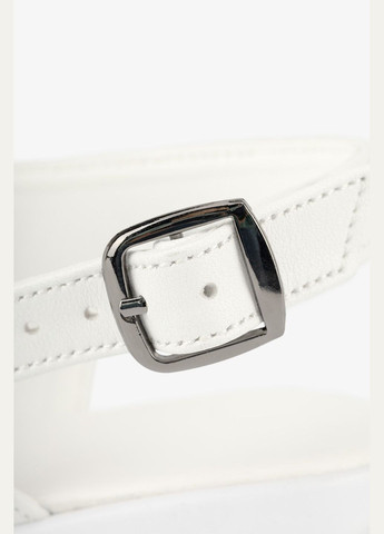 Белые босоножки женские 2505 белый shop (2000999143601) Claire