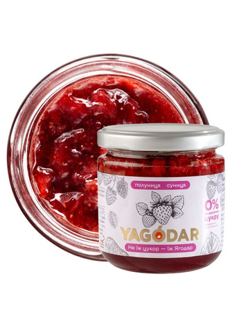 Усі джеми без цукру Ягодар, 18 шт, 3,7 кг YAGODAR (309003912)