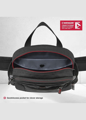 Сумка на пояс TRAVEL ACCESSORIES Black Wt611875 Wenger (372668270)