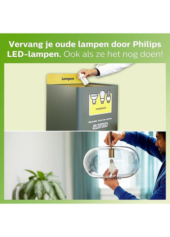 Светодиодная лампа A60 8.5Вт 1055лм E27 2700K теплый белый свет LED Premium Classic, набор 2 шт Philips (372154190)