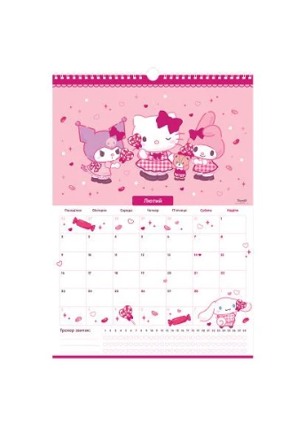 Календарь планер настенный Hello Kitty 2026 год (HK26-440) Kite (396535358)