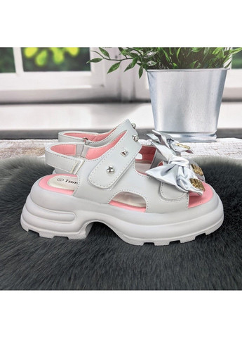 Серые босоножки сандалии детские для девочки Tom.M