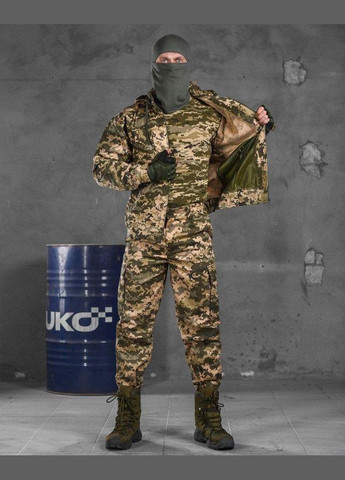 Тактичний костюм defender піксель+футболка піксель S No Brand