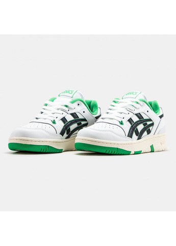 Сірі Осінні кросівки чоловічі asics ex89 white green асікс ех89 No Brand