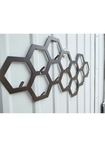 Вішалка для одягу з металу "Соти №2". No Brand (368896625)