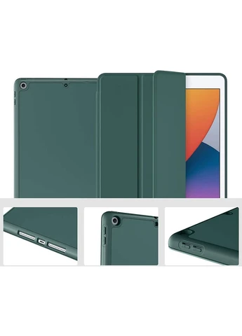 Чехол Tri Fold Soft для Apple iPad Air 4 10.9" 2020/2021 Dark Green (706870) BeCover (338562753)