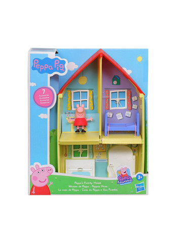Игровой набор Peppa - ДОМ ПЕППЫ (домик с мебелью, фигурка Пеппы) PolyM (339783019)