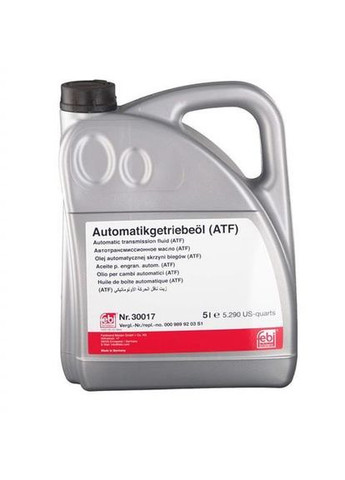 Масло трансмиссионное FEBI ATF2 D-II (Канистра 5л). (30017) Febi Bilstein (366299143)